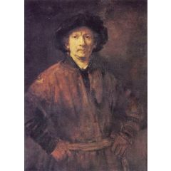 Self Portrait Aged 49 Painting Reproduction