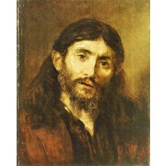 Bust of Christ (follower) Painting Reproduction