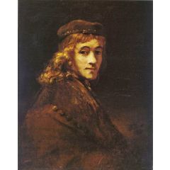 Portrait of Titus (workshop) Painting Reproduction
