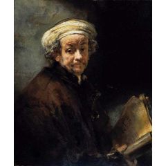 Self Portrait as the Apostle St Paul Painting Reproduction