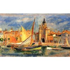 The Port of La Rochelle Painting Reproduction