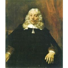 Portrait of a Man Painting Reproduction