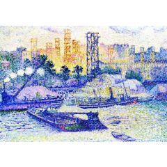 Quai de Passy Painting Reproduction