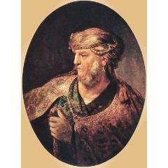 Man in an Oriental Costume Painting Reproduction