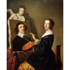 Allegory of Painting Painting Reproduction