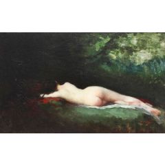 Sleeping Nymph Painting Reproduction
