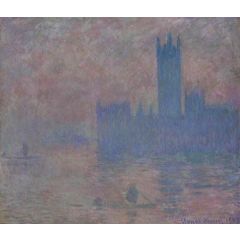 Londres: le parlement(also known as les tours de Westminster) Painting Reproduction