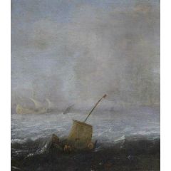 Rough Seas Painting Reproduction