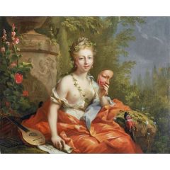 The Nine Muses - Thalia (Comedy) Painting Reproduction