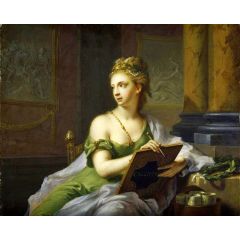 The Nine Muses - Calliope (Epic Poetry) Painting Reproduction
