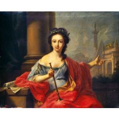 The Nine Muses - Clio (History) Painting Reproduction