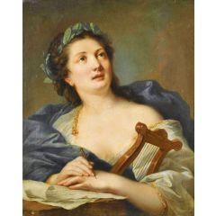 A Muse Painting Reproduction