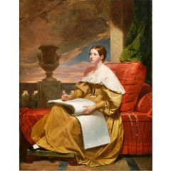 Susan Walker Morse(also known as The Muse) Painting Reproduction