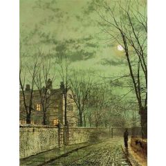 Under the Moonbeams Painting Reproduction