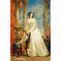 Portrait of Zinaida Yusupoff Painting Reproduction