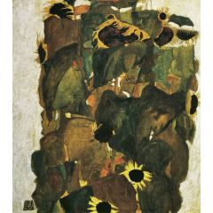Sunflowers I(also known as Sonnenblumen I) Painting Reproduction