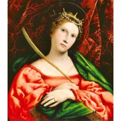 Saint Catherine Painting Reproduction