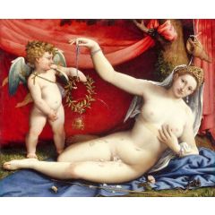 Venus and Cupid Painting Reproduction