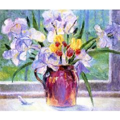 Iris Painting Reproduction