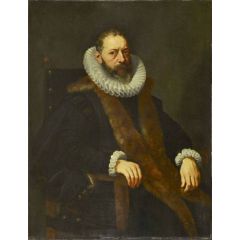 Portrait of Rogier Clarisse Painting Reproduction