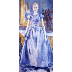 Portrait of Alice Sèthe Painting Reproduction