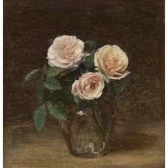 Still Life with Roses Painting Reproduction