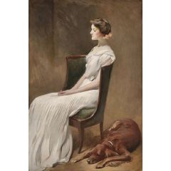 Miss Dorothy Quincy Roosevelt Painting Reproduction