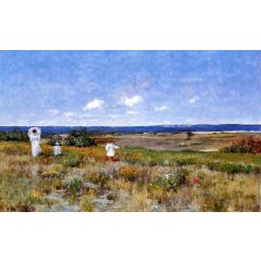 Near the Beach, Shinnecock Painting Reproduction