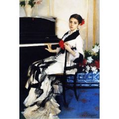 Madame Ramon Subercaseaux Painting Reproduction