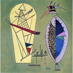 Three Between Two Painting Reproduction