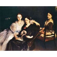The Misses Vickers Painting Reproduction