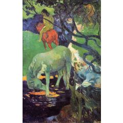 The White Horse Painting Reproduction
