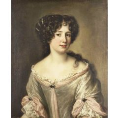 Portrait of Maria Mancini, Duchess of Bouillon Painting Reproduction