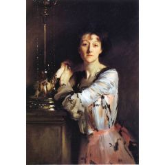 The Honorable Mrs. Charles Russell Painting Reproduction