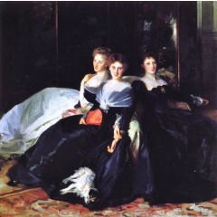 The Misses Hunter Painting Reproduction