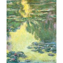 Water-Lilies Painting Reproduction