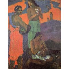 Maternity, also known as Three Woman on the Seashore Painting Reproduction