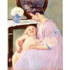 The Mauve Dressing Gown Painting Reproduction