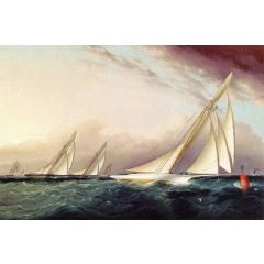 Round Buoy 8 1/2 Painting Reproduction