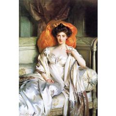 Mrs. Huth Jackson, Clara Annabel Caroline Grant Duff Painting Reproduction