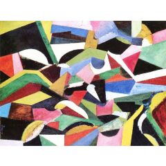 Composition I Painting Reproduction