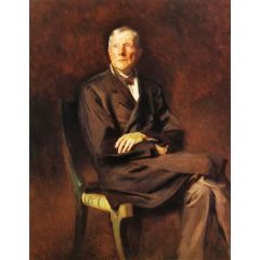 John D. Rockefeller Painting Reproduction