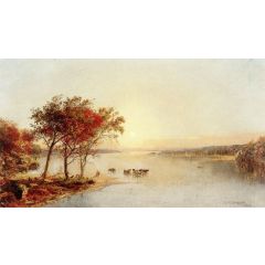 Upper Hudson Painting Reproduction