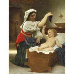 The Bunch of Grapes (small version) Painting Reproduction