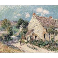 Paysage de Seine et Oise Painting Reproduction