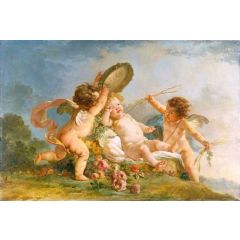 The Waking of Cupid Painting Reproduction