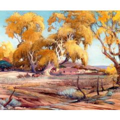Taos Landscape Painting Reproduction