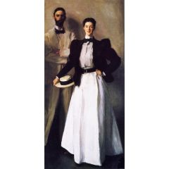 Mr. and Mrs. I. N. Phelps Stokes Painting Reproduction