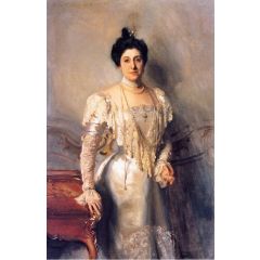 Mrs. Asher Wertheimer, Flora Joseph Painting Reproduction