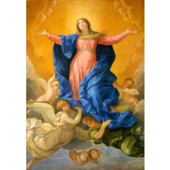 Assumption of Mary Painting Reproduction